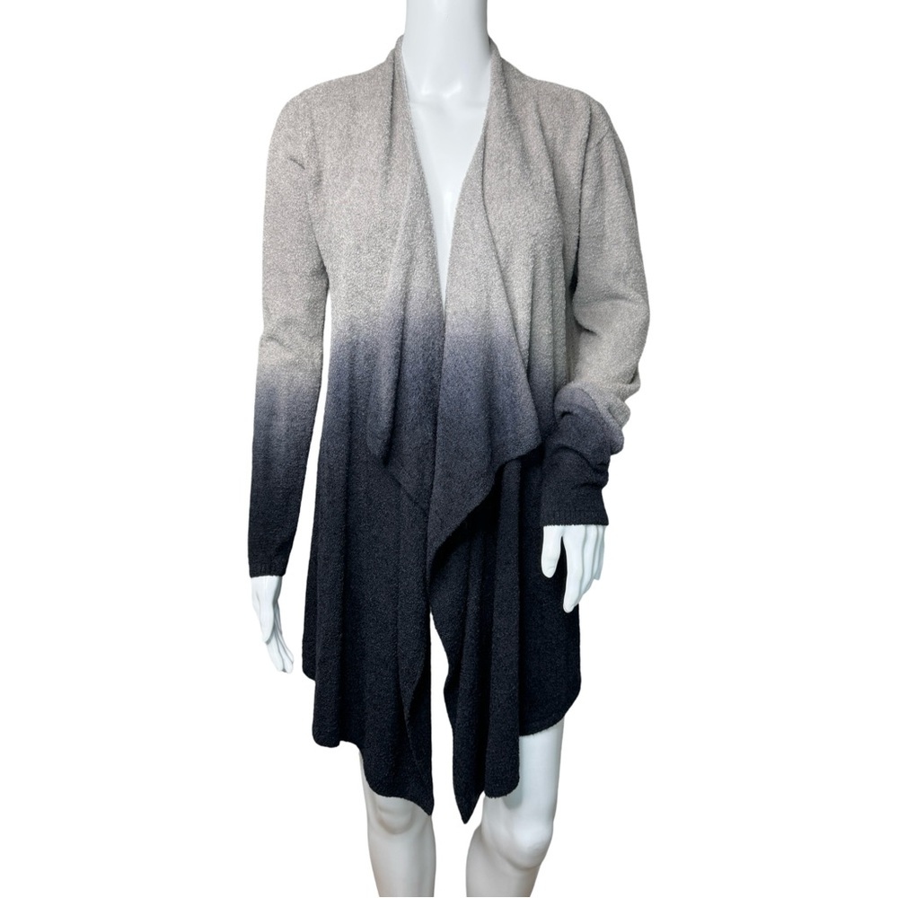 Barefoot Dreams Calypso Cozychic Lite Open Waterfall‎ Drape Cardigan Ombre